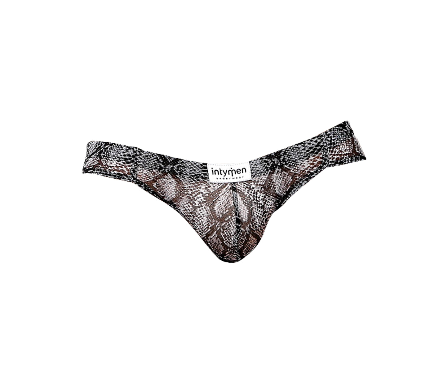 Calzoncillo brief hombre pitón