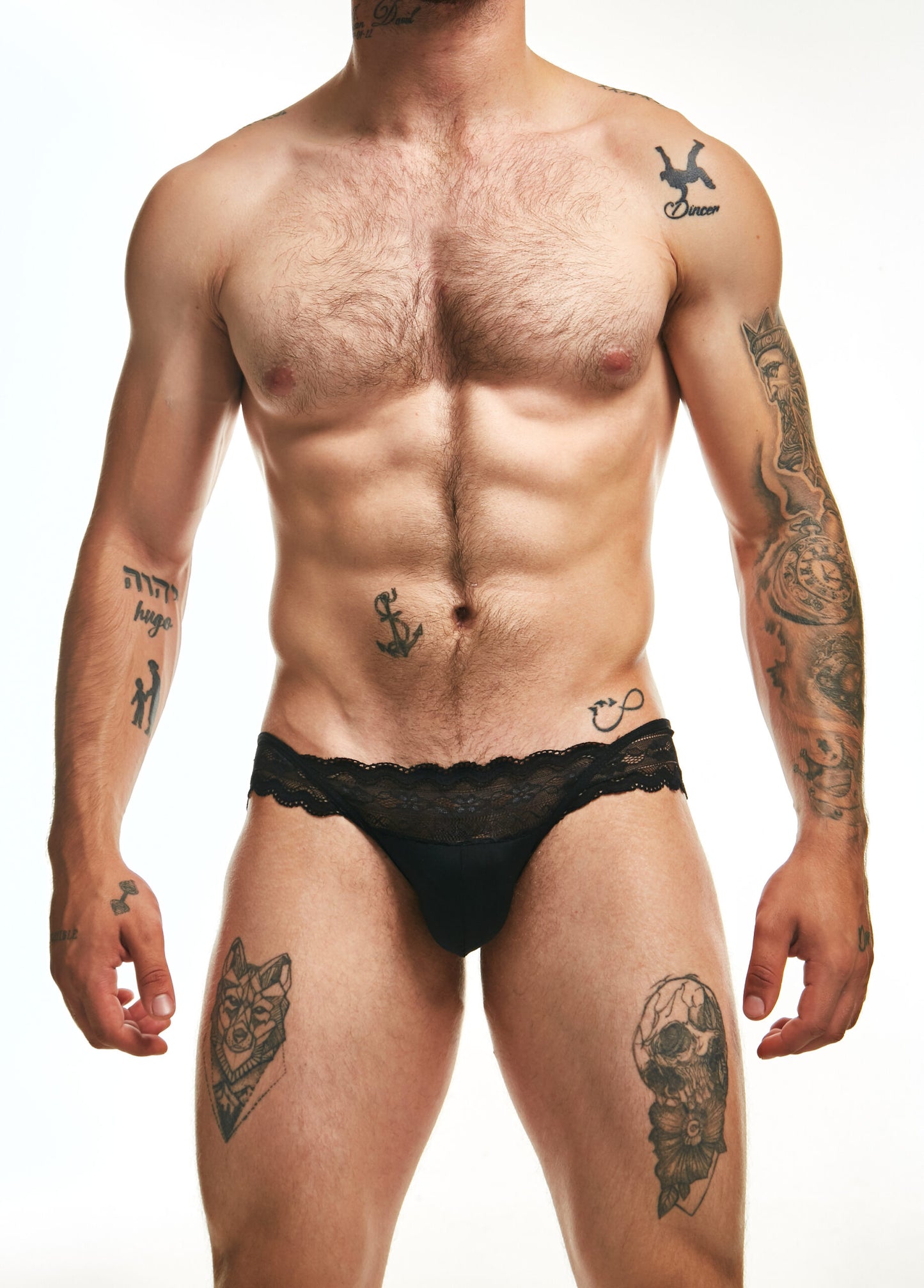 Suspensorio jockstrap erótico de hombre espléndido