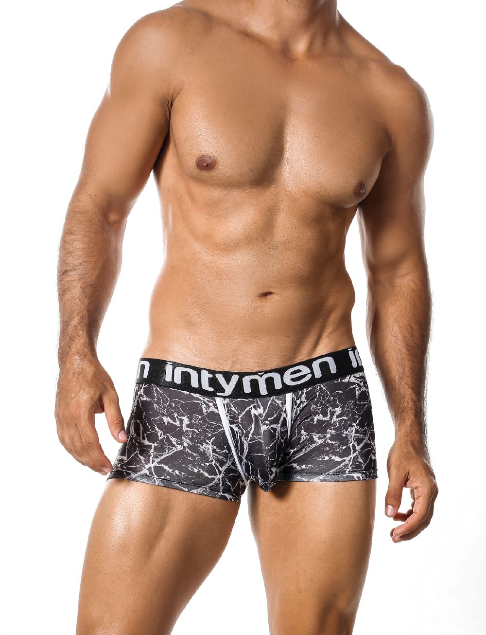 Boxer trunk corto hombre mármol