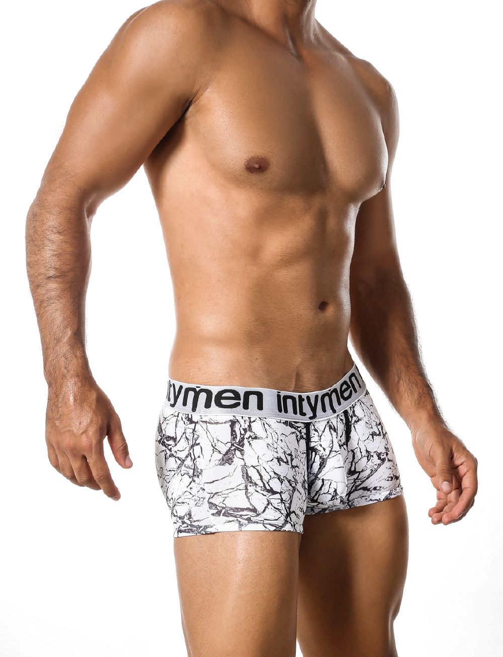 Boxer trunk corto hombre mármol