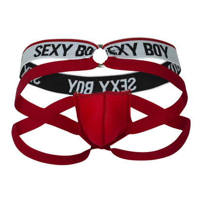 Suspensorio jockstrap para hombre sexy atrapado