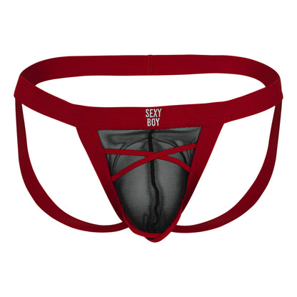 Suspensorio jockstrap para hombre sexy besos