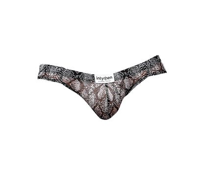Calzoncillo brief hombre pitón