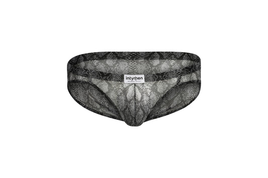 Calzoncillo brief hombre pitón