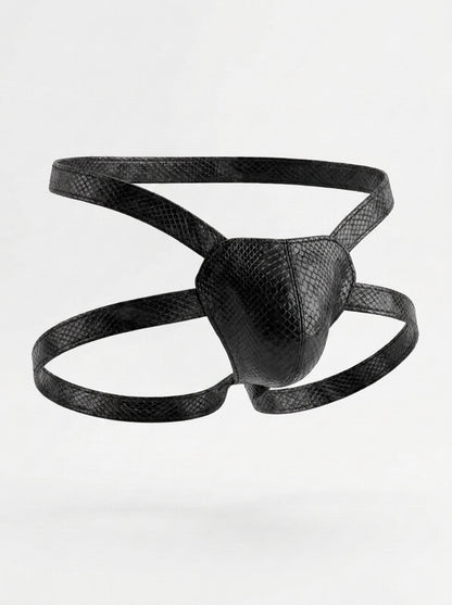 Suspensorio jockstrap para hombre sexy culebra - SHE006
