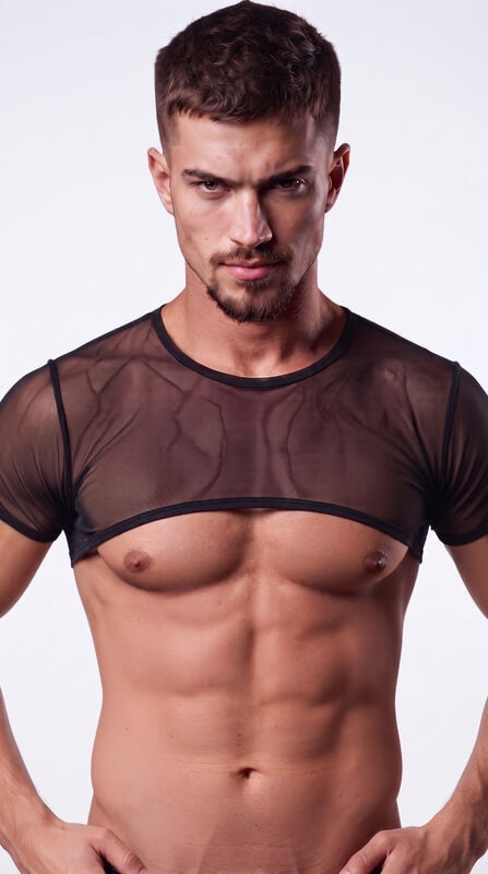 Top erótico de hombre culebra - SHV008