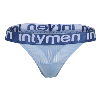 Thong azul Intymen con cinturilla elástica