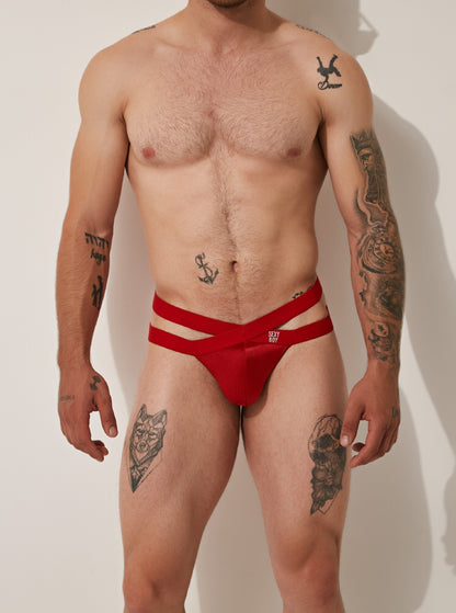 Bikini para hombre sexy entrelazado