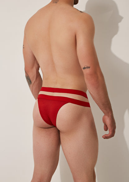 Bikini para hombre sexy entrelazado